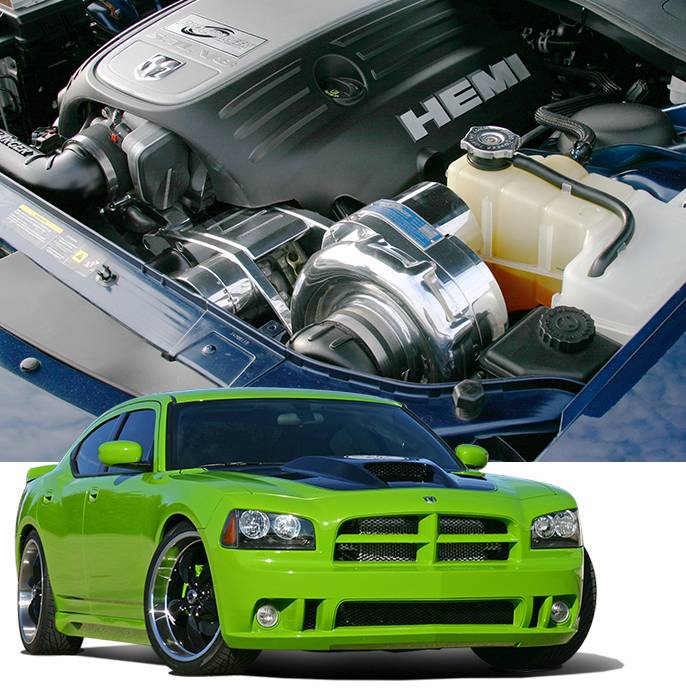 2008 to 2006 CHARGER R/T  Stage II Intercooled Tuner Kit with P-1SC-1   
