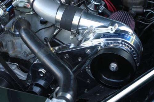 Supercharger for Small block Ford - Supercharger for Small Block Ford driven by a Serpentine belt