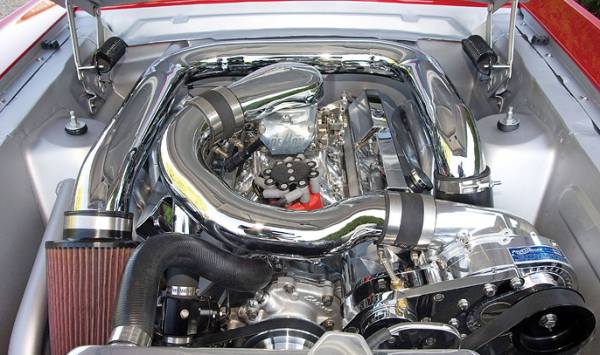 Procharger - Small block Ford Serpentine High Output Intercooled Kit with P-1SC (8 rib)