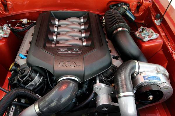 Procharger - Ford Coyote (5.0 4V) Serpentine High Output Intercooled Tuner Kit with F-1D, F-1 or F-1A (REVERSE MOUNT)