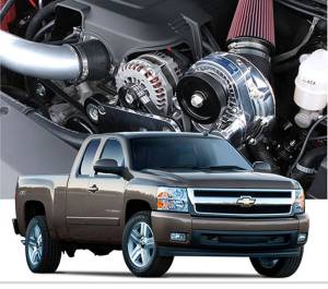 2013 to 2007 GM TRUCK 1500 4.8 Stage II Intercooled System with P-1SC-1 (dedicated drive)