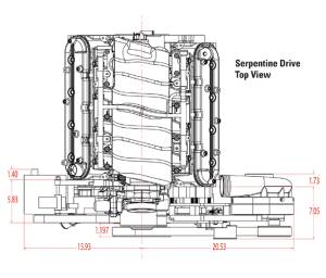 Procharger - LS Serpentine Accessory Drive Kit with Intercooled P-1SC-1 - Image 3