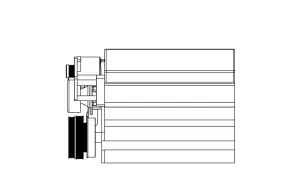 BBC Accessory Drive Base Kit