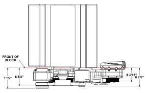 BBC Accessory Drive Kit w P/S, A/C & F1X/F2 Blower